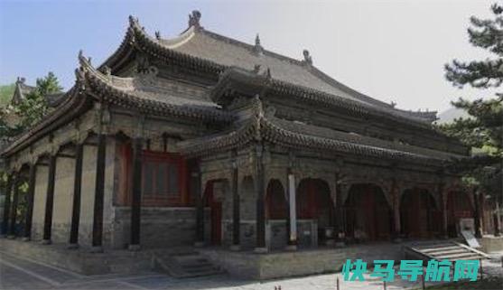 中国历史上第二座寺庙显通寺始建于汉明帝永平年